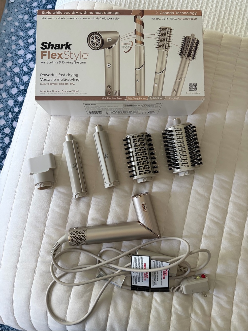 Shark Beauty FlexStyle Air Styling & Drying System - Silver (gently used)